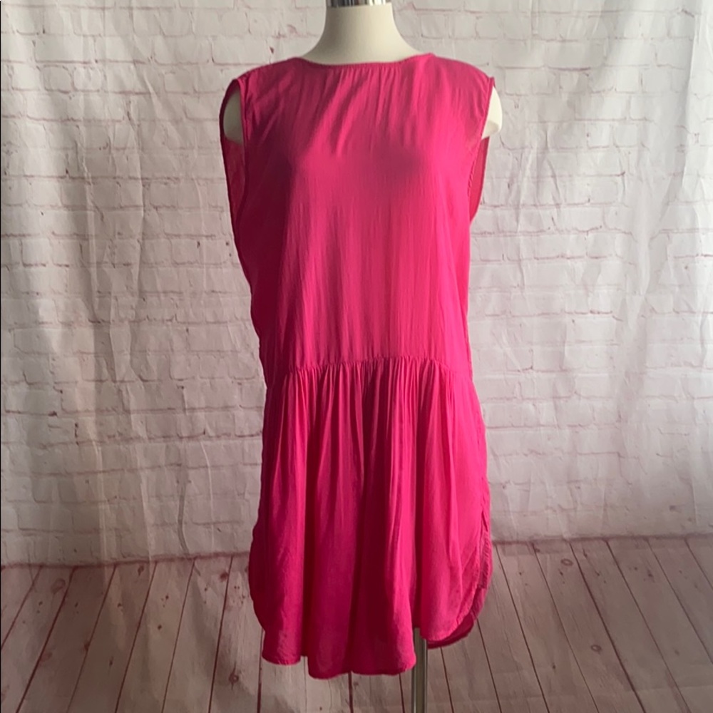 IRO Fuchsia Drop Waist Dress